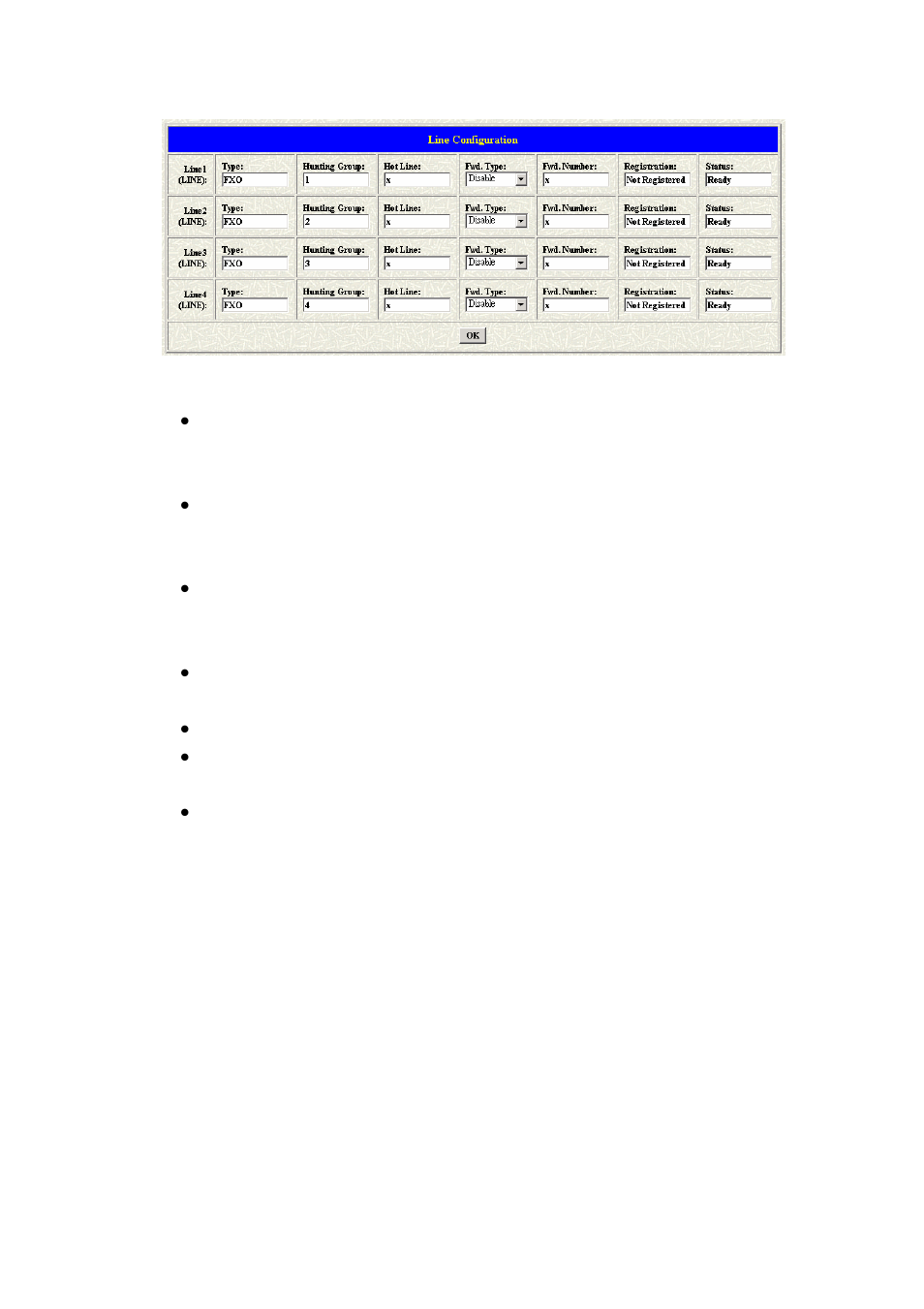 5 system configuration | MicroNet Technology VOIP FXO SP5054A/S User Manual | Page 10 / 57
