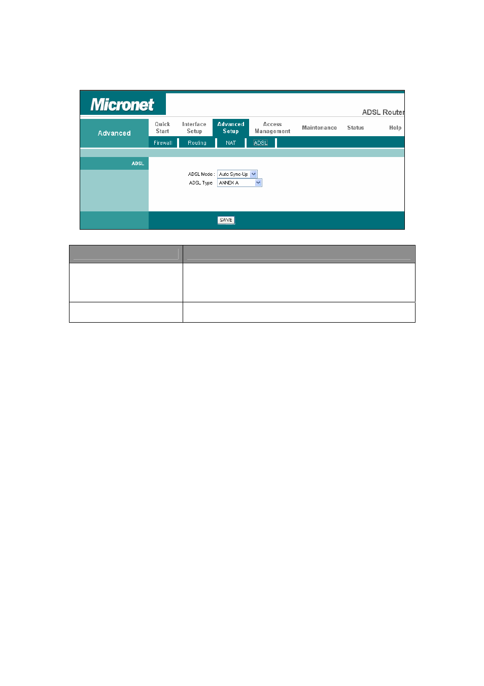 4 adsl | MicroNet Technology SP3367N User Manual | Page 39 / 57