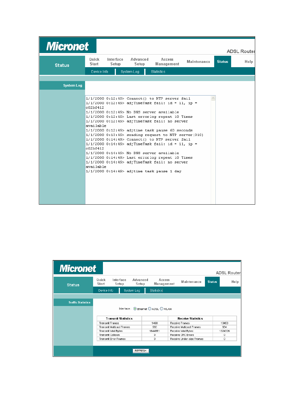 3 statistics | MicroNet Technology SP3367N User Manual | Page 51 / 57