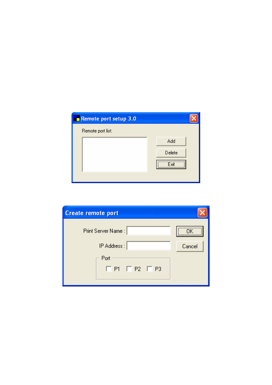 2 remote ports (utility) | MicroNet Technology SP755D User Manual | Page 34 / 99