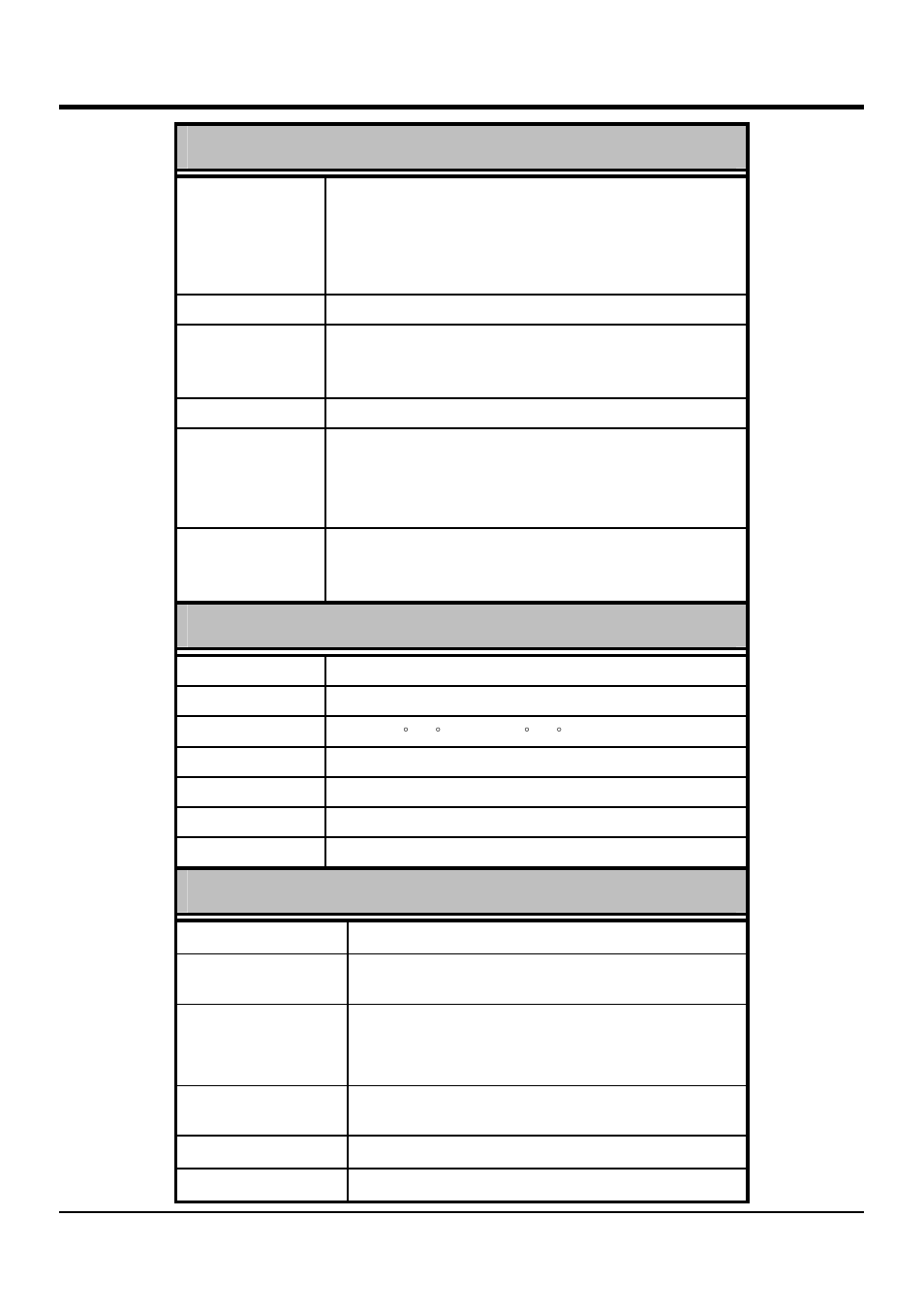 Technical specifications, General, Physical and environmental | Performance | MicroNet Technology SP648B User Manual | Page 32 / 33