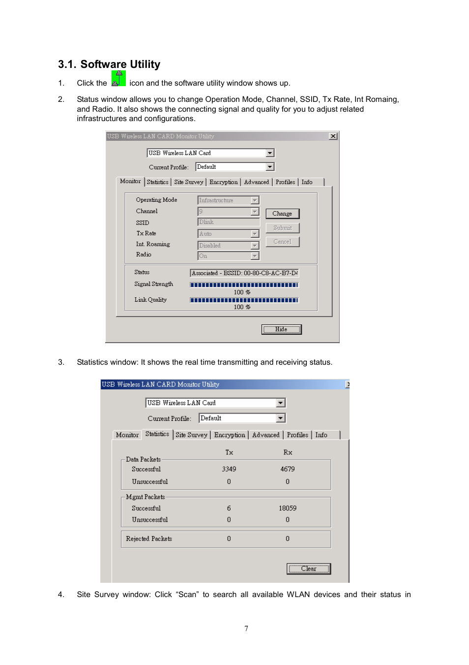 Software utility | MicroNet Technology SP907BB User Manual | Page 8 / 19