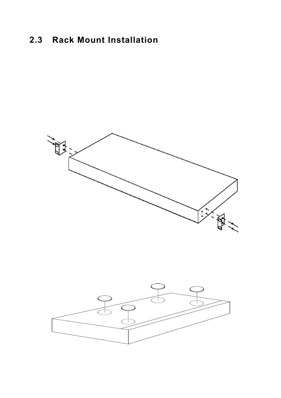 3 rack mount installation, Rack mount installation | MicroNet Technology SP218D User Manual | Page 9 / 24