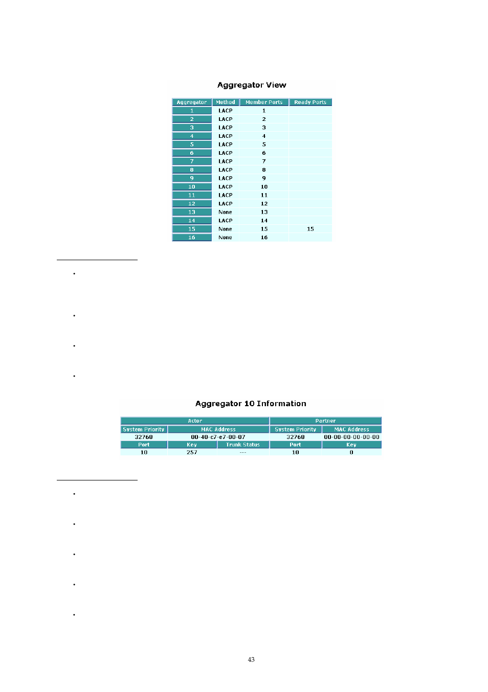Aggregator view | MicroNet Technology SP1659P User Manual | Page 44 / 123