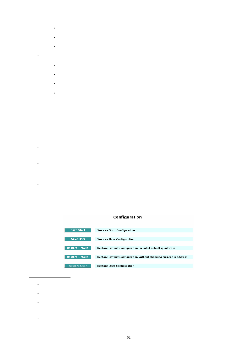 16 configuration, Save/restore, Onfiguration | 1 save/restore | MicroNet Technology SP1659P User Manual | Page 53 / 123
