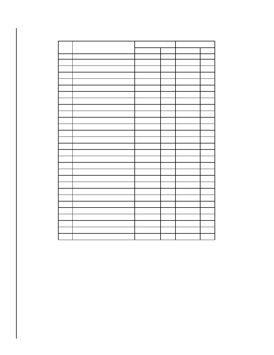 Replacement parts list | MicroNet Technology ELITE E36ODGPE User Manual | Page 14 / 16
