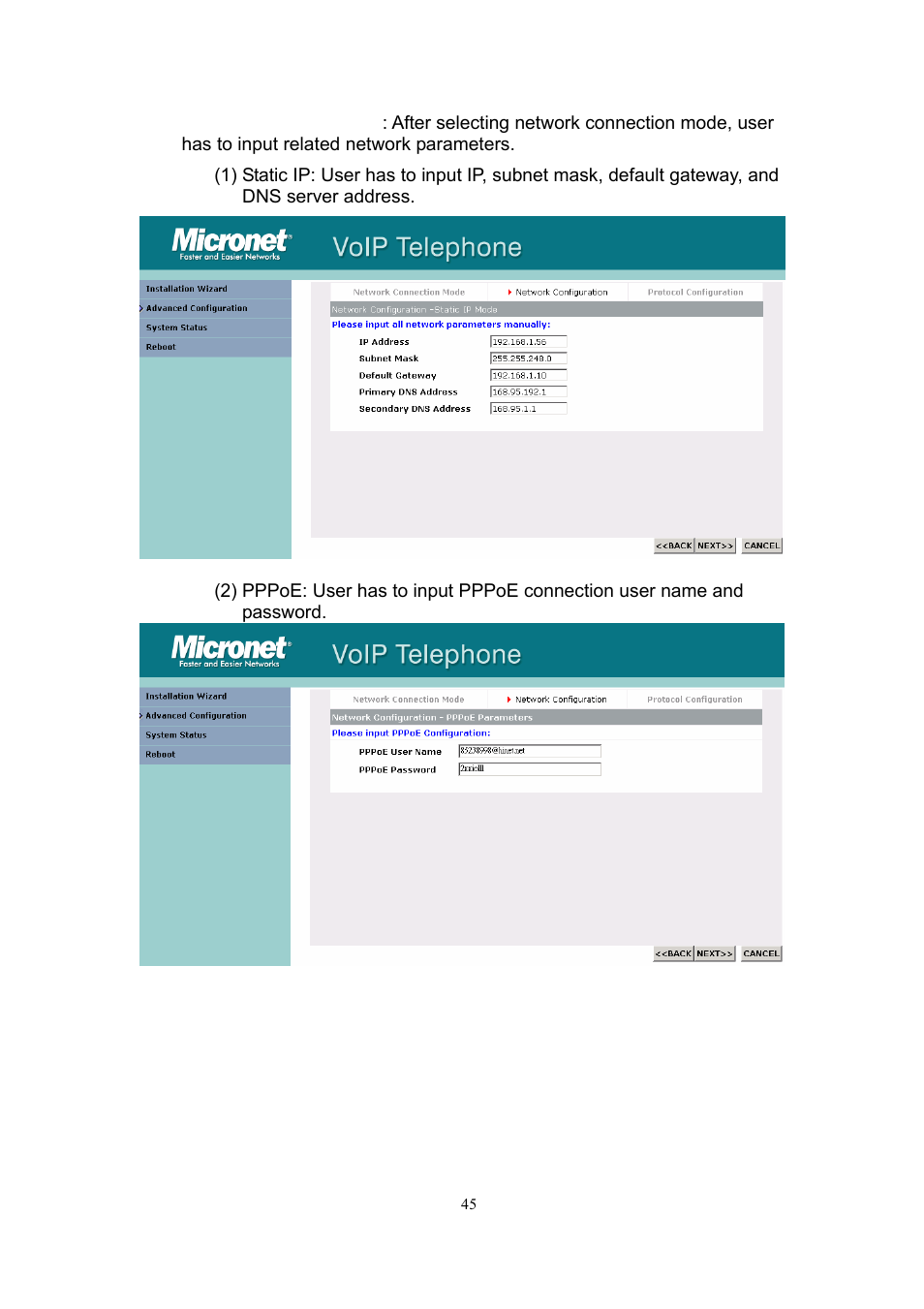 MicroNet Technology SP5101 User Manual | Page 46 / 86