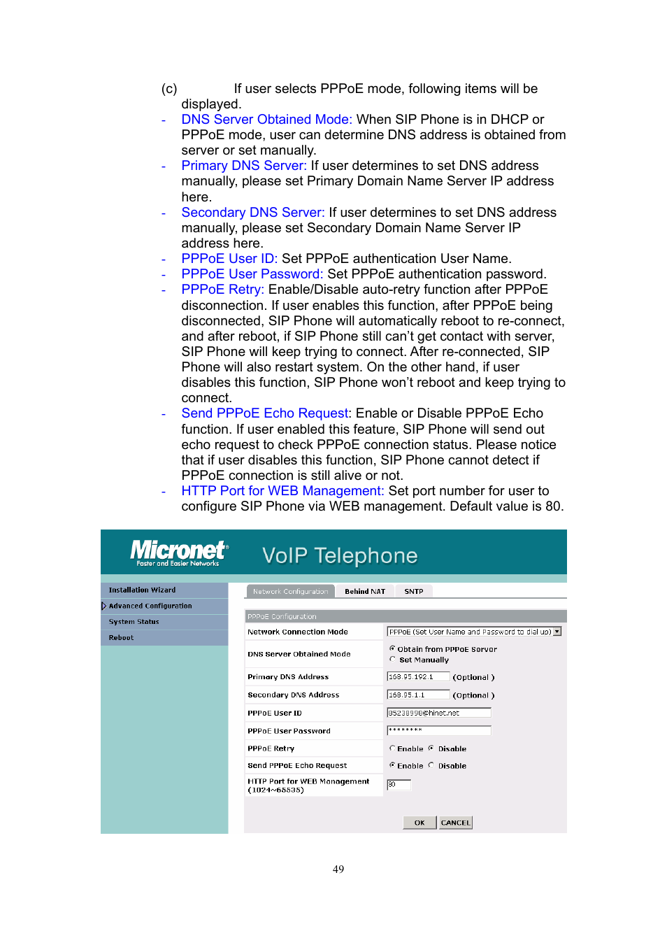 MicroNet Technology SP5101 User Manual | Page 50 / 86
