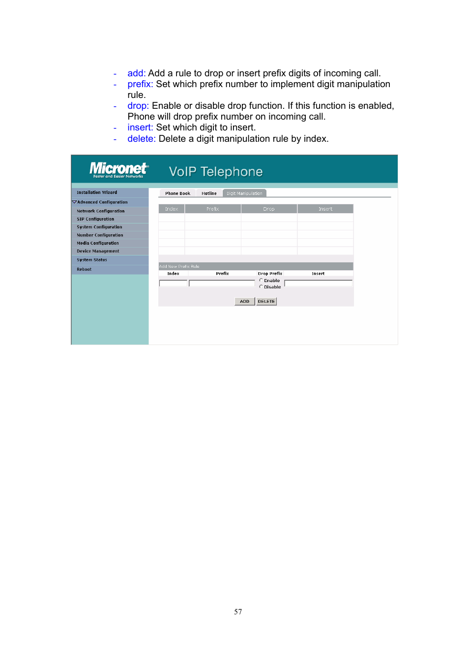 MicroNet Technology SP5101 User Manual | Page 58 / 86
