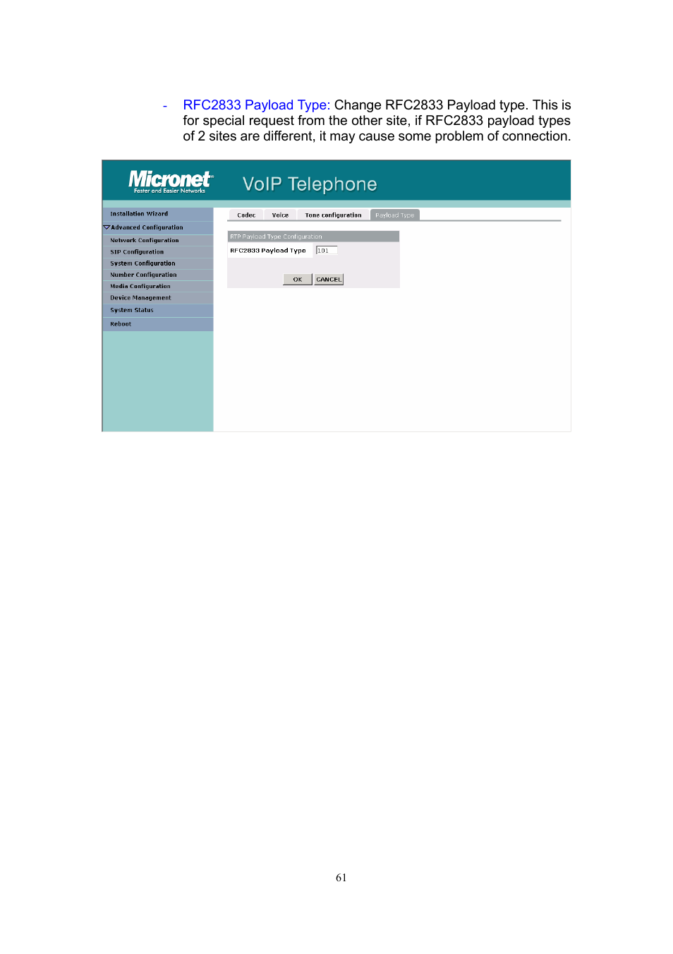 MicroNet Technology SP5101 User Manual | Page 62 / 86