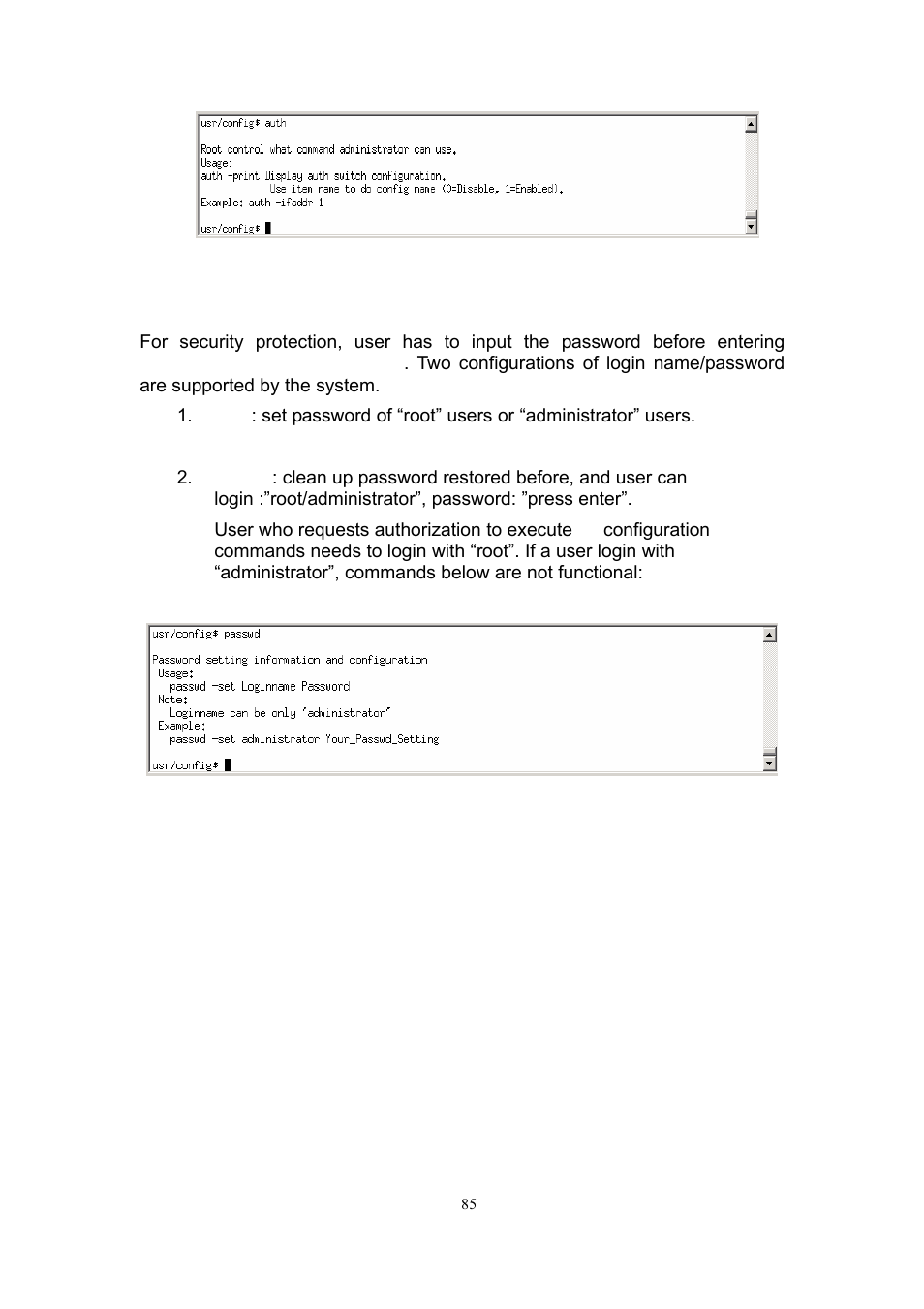 22 [passwd] command | MicroNet Technology SP5101 User Manual | Page 86 / 86