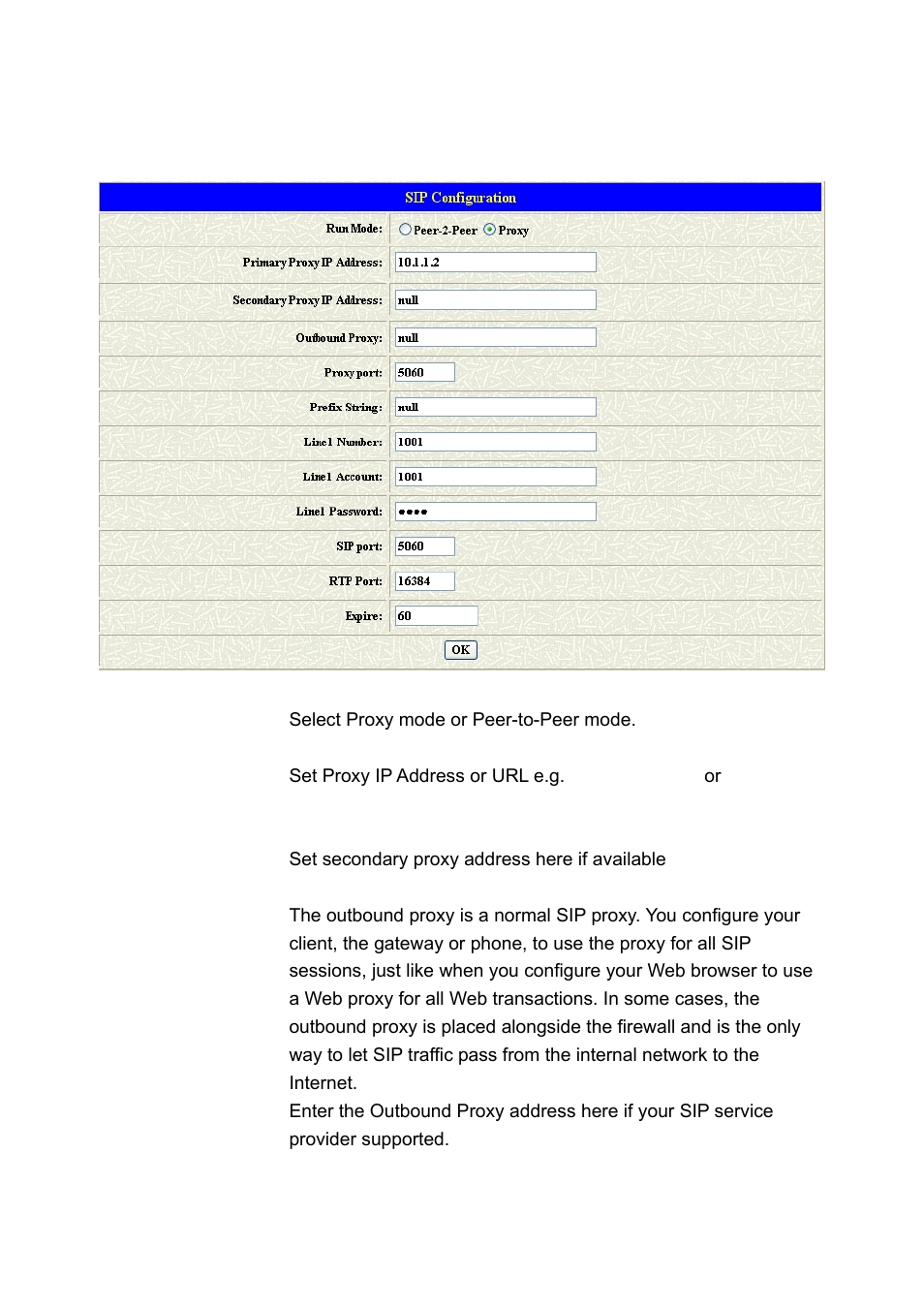 Sip information, Nformation | MicroNet Technology SP5001A/S User Manual | Page 46 / 87