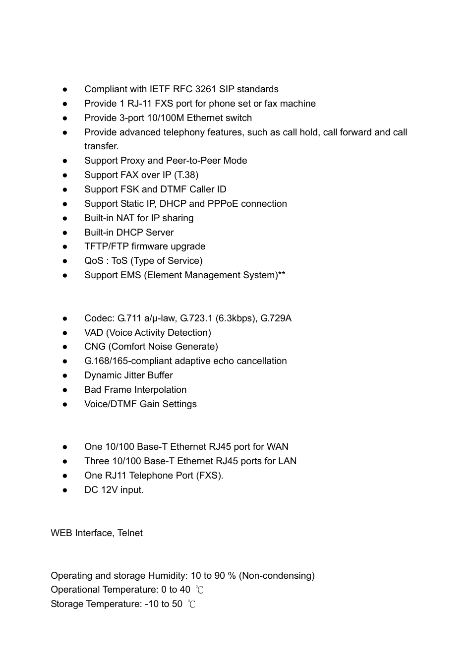 Features, Eatures | MicroNet Technology SP5001A/S User Manual | Page 6 / 87