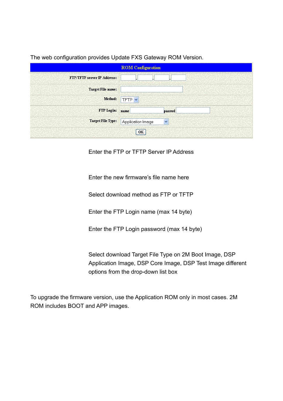 Rom upgrade, Pgrade | MicroNet Technology SP5001A/S User Manual | Page 60 / 87
