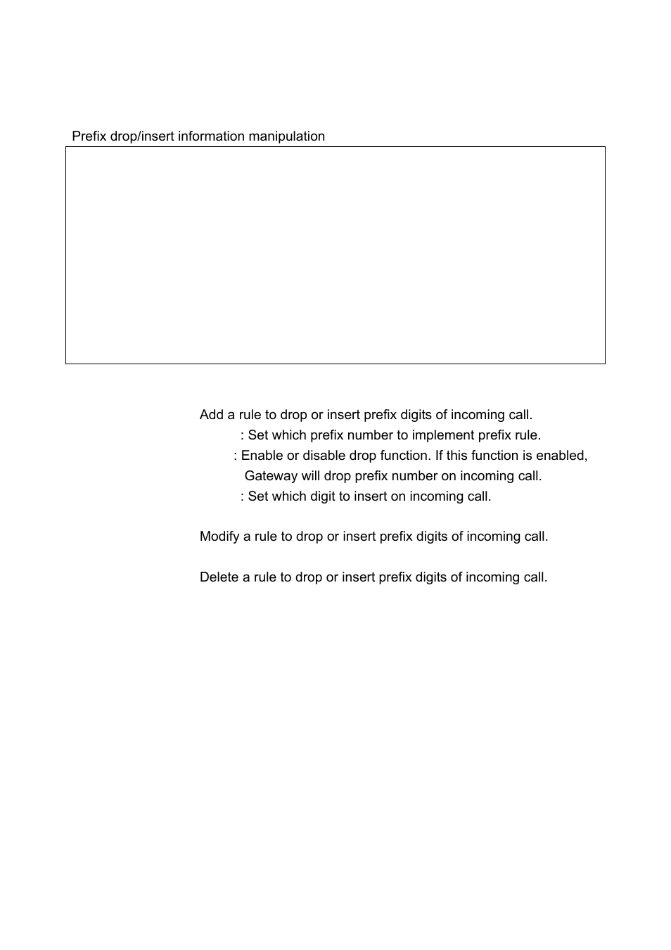 Prefix, [prefix | MicroNet Technology SP5001A/S User Manual | Page 87 / 87