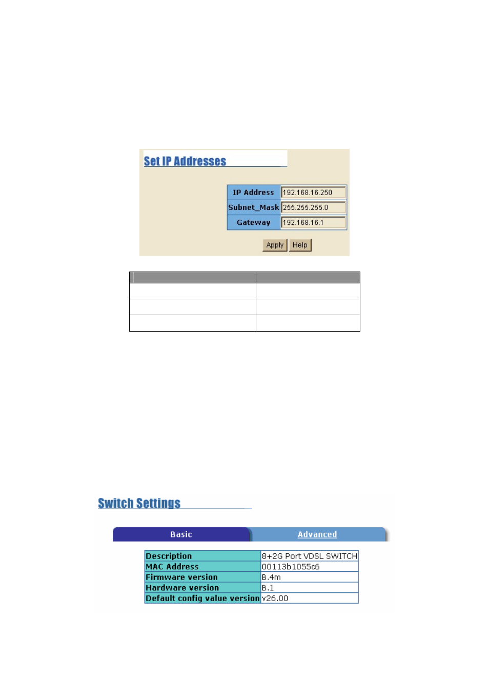 4 ip address, 5 switch setting, 1 basic | MicroNet Technology SP3508A User Manual | Page 18 / 52