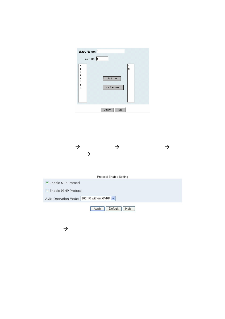 2 tag-based (ieee 802.1q) vlan setting | MicroNet Technology SP3508A User Manual | Page 48 / 52