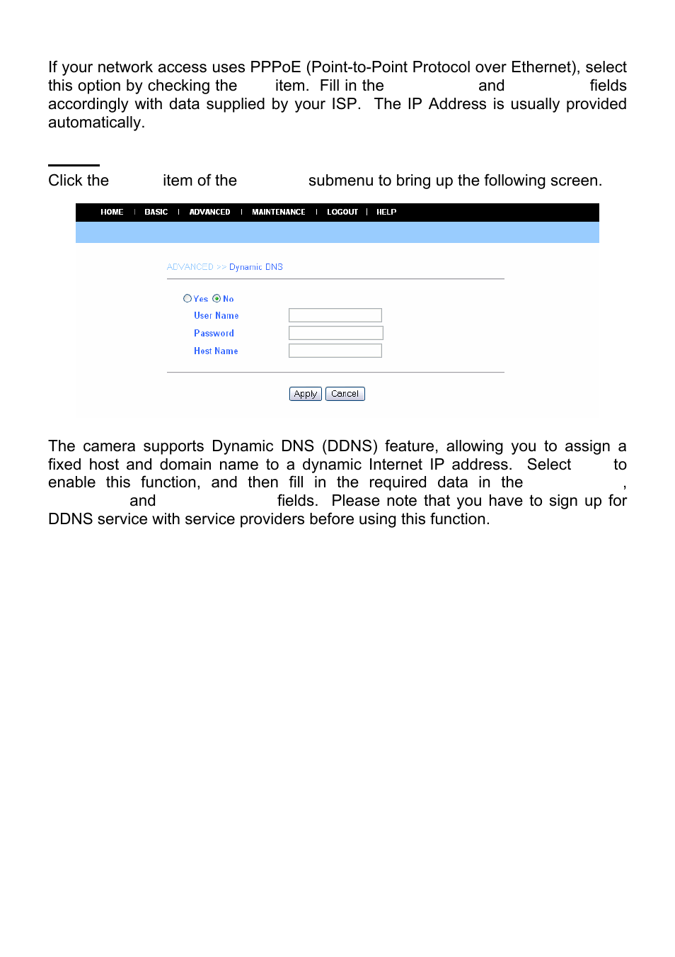 Ddns | MicroNet Technology SP5530 User Manual | Page 25 / 67