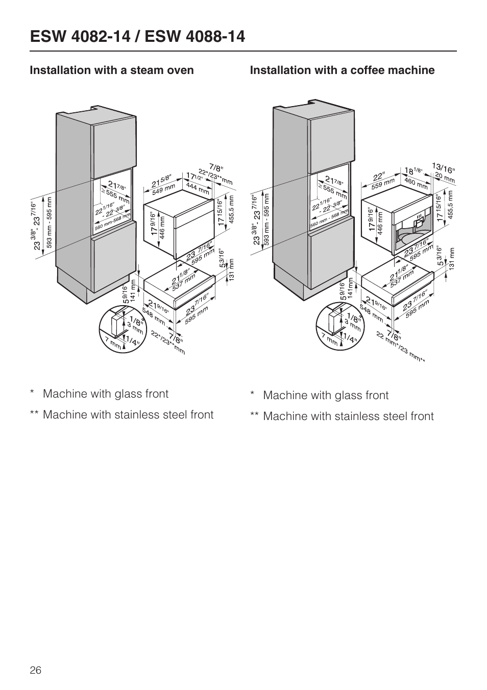 Miele ESW 4088-14 User Manual | Page 26 / 40