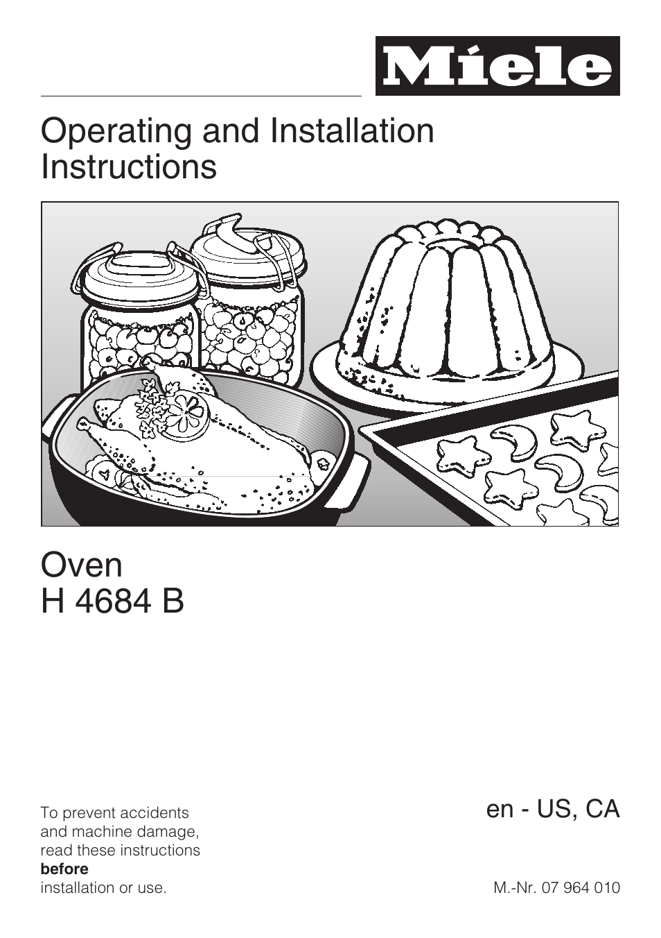 Miele H 4684 B User Manual | 76 pages