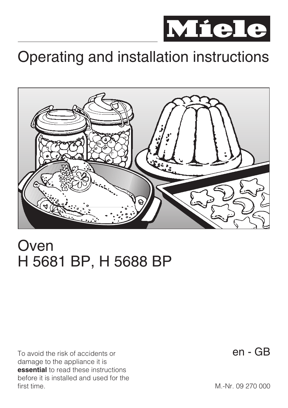 Miele H 5688 BP EN User Manual | 84 pages