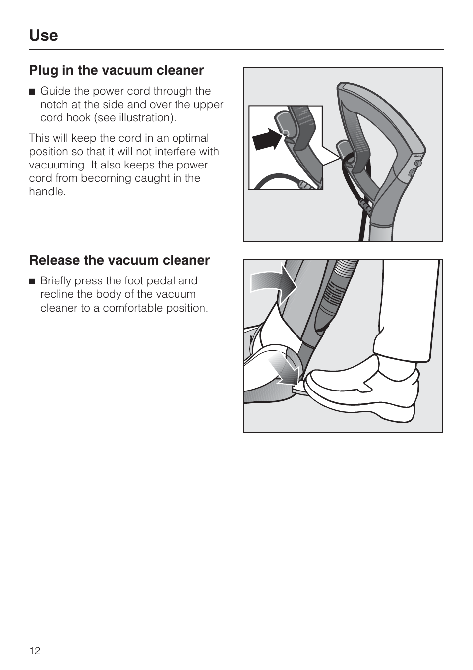 Miele S 7000 User Manual | Page 12 / 40
