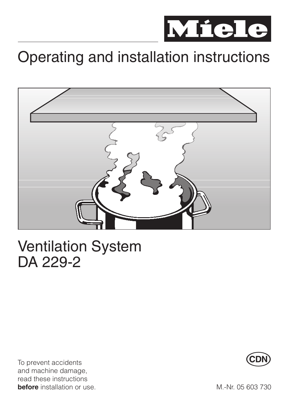 Miele DA 229-2 User Manual | 40 pages