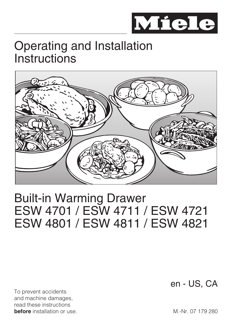 Miele ESW 4811 User Manual | 32 pages