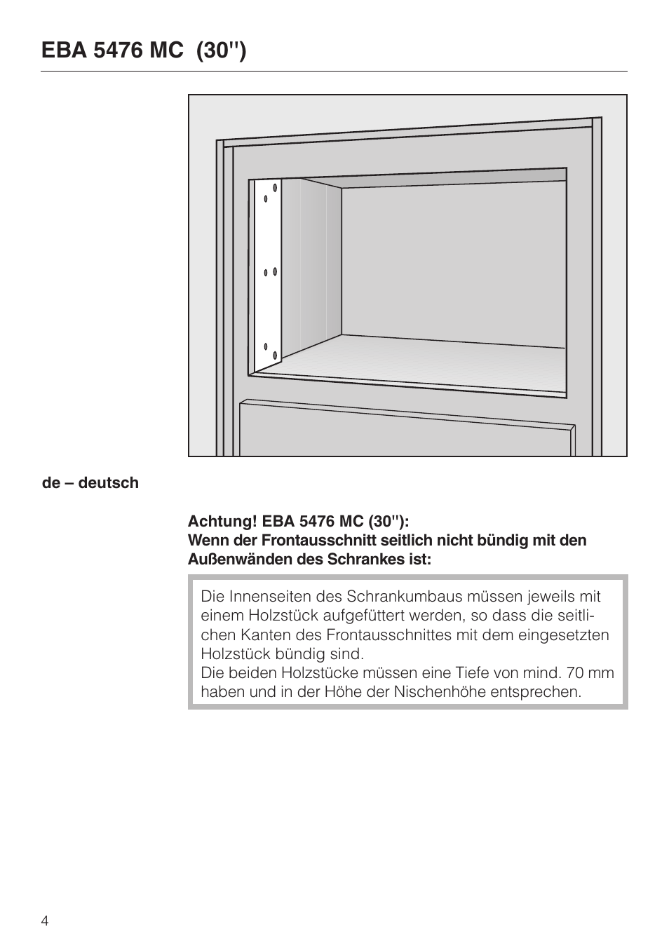 Miele EBA 5470 MC User Manual | Page 4 / 16