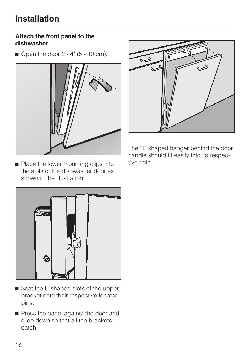 Installation | Miele HG01 User Manual | Page 18 / 36