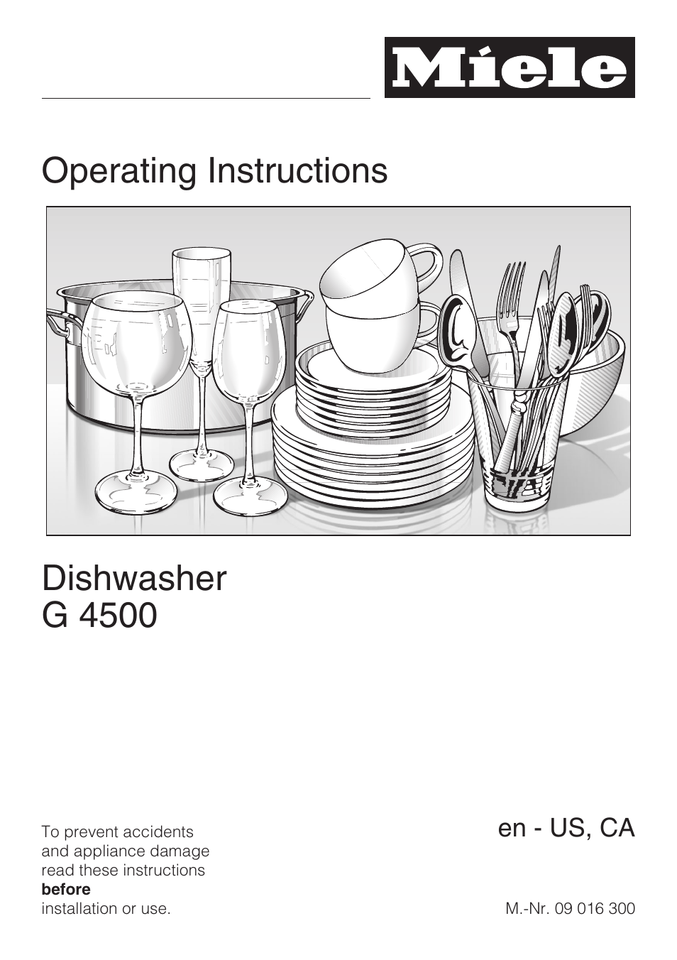 Miele G 4500 User Manual | 56 pages