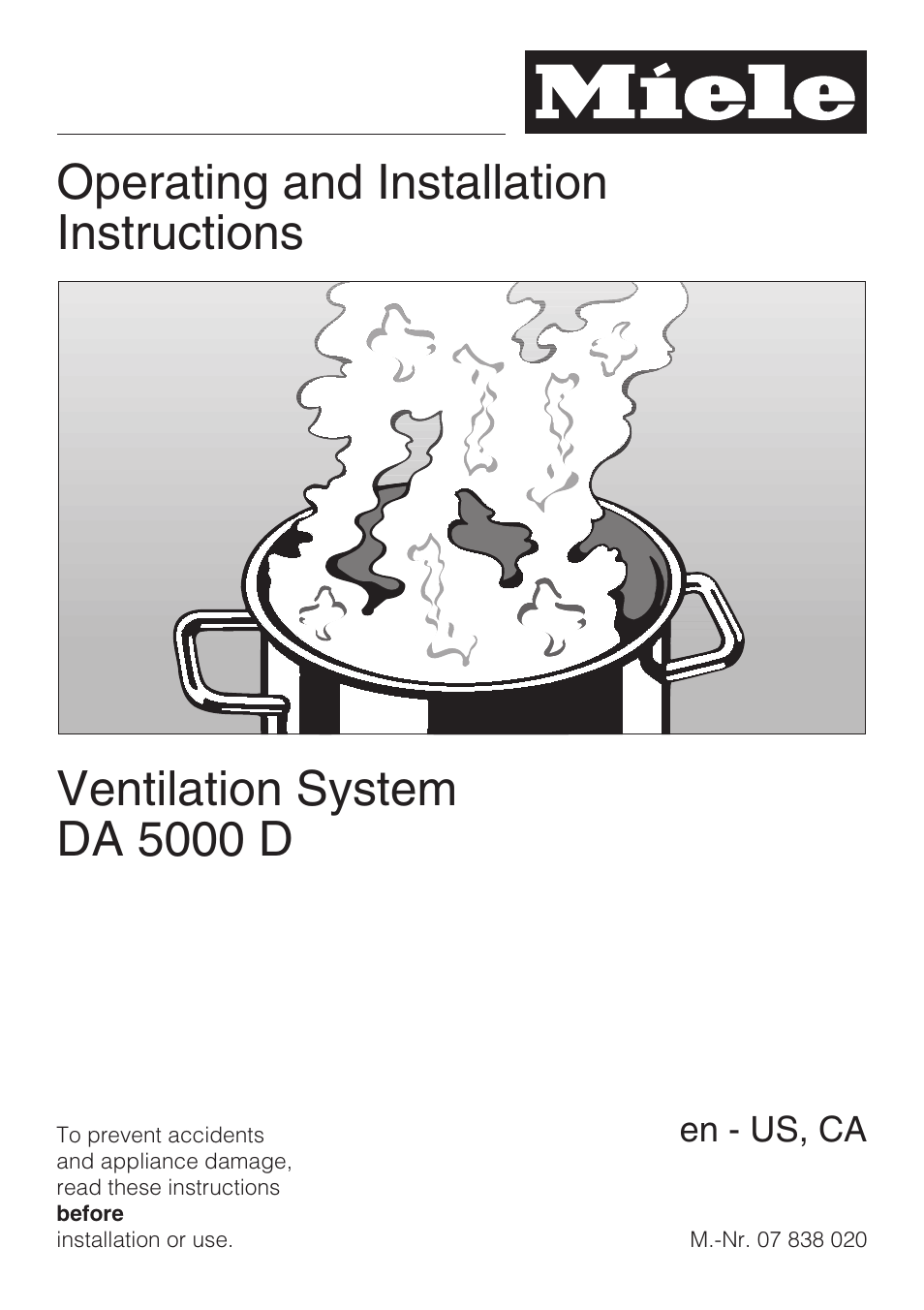 Miele DA5000D User Manual | 32 pages