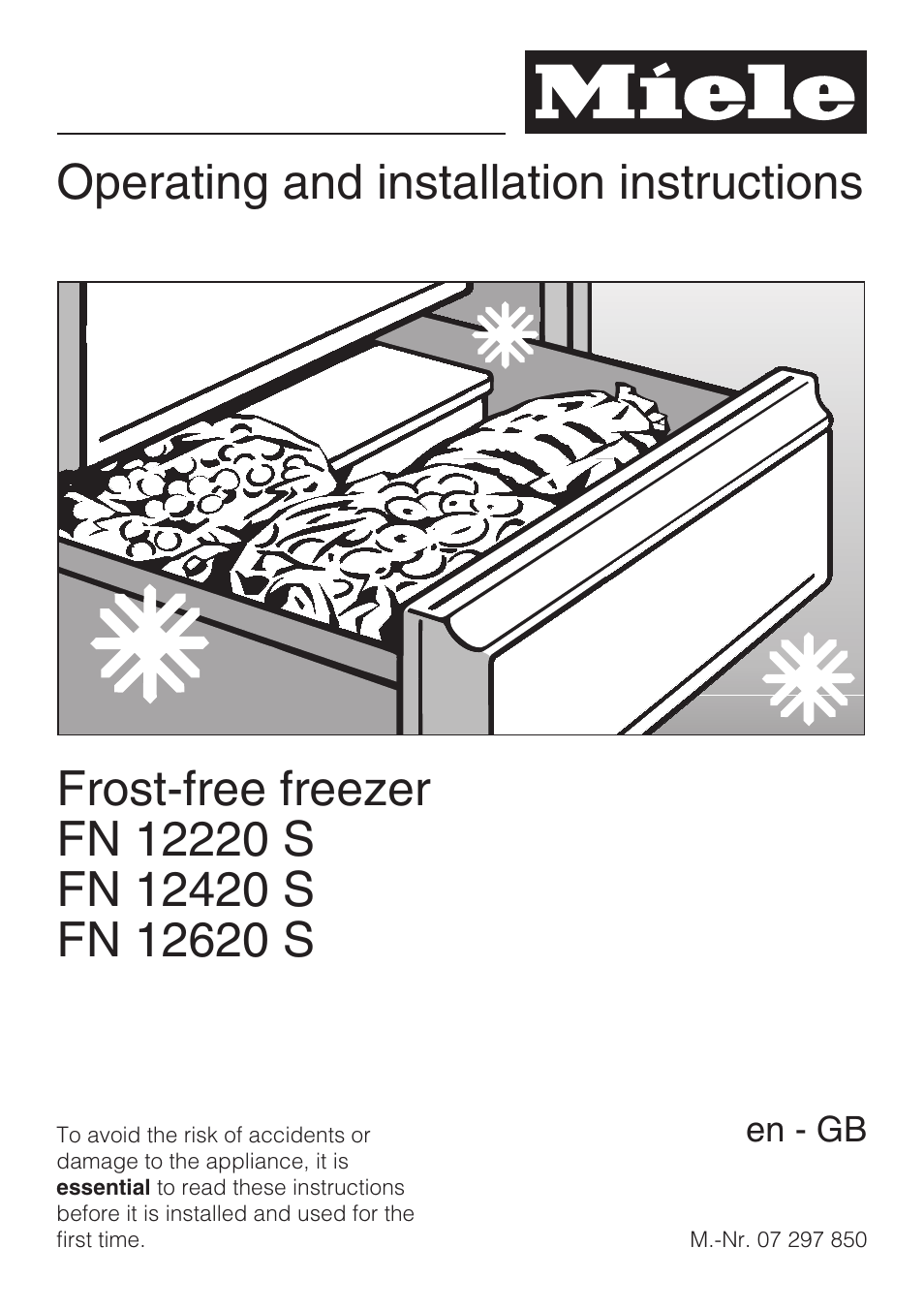 Miele FN 12620 S User Manual | 40 pages