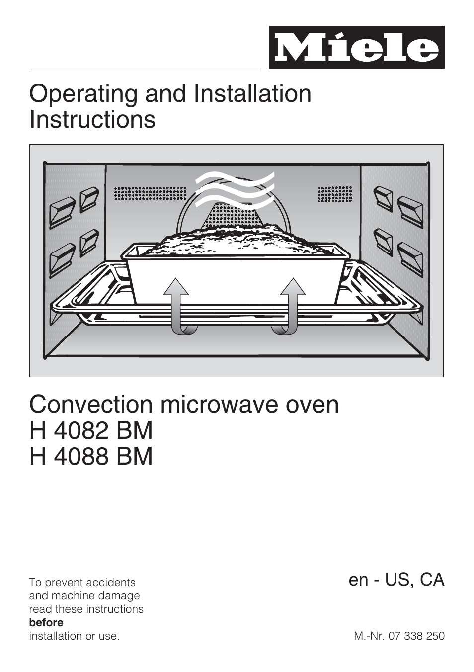 Miele H 4088 BM User Manual | 72 pages