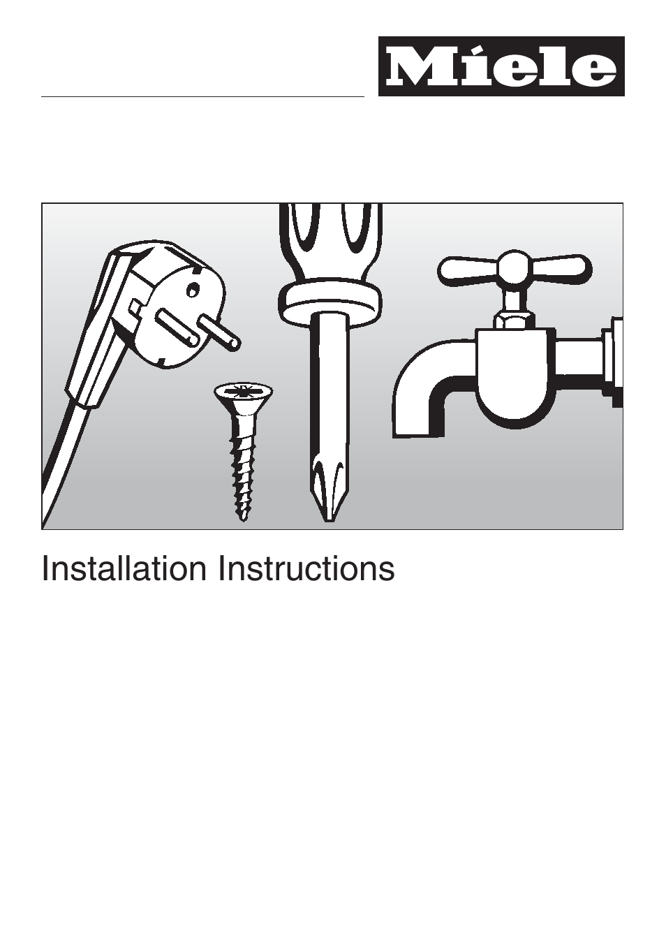 Installation instructions 63 | Miele H 4088 BM User Manual | Page 63 / 72