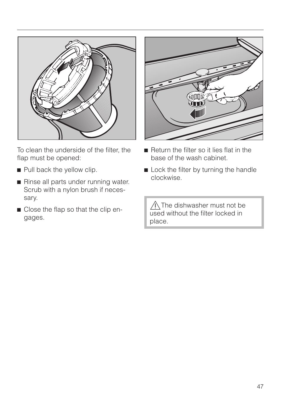 Miele G858SCVI User Manual | Page 47 / 52