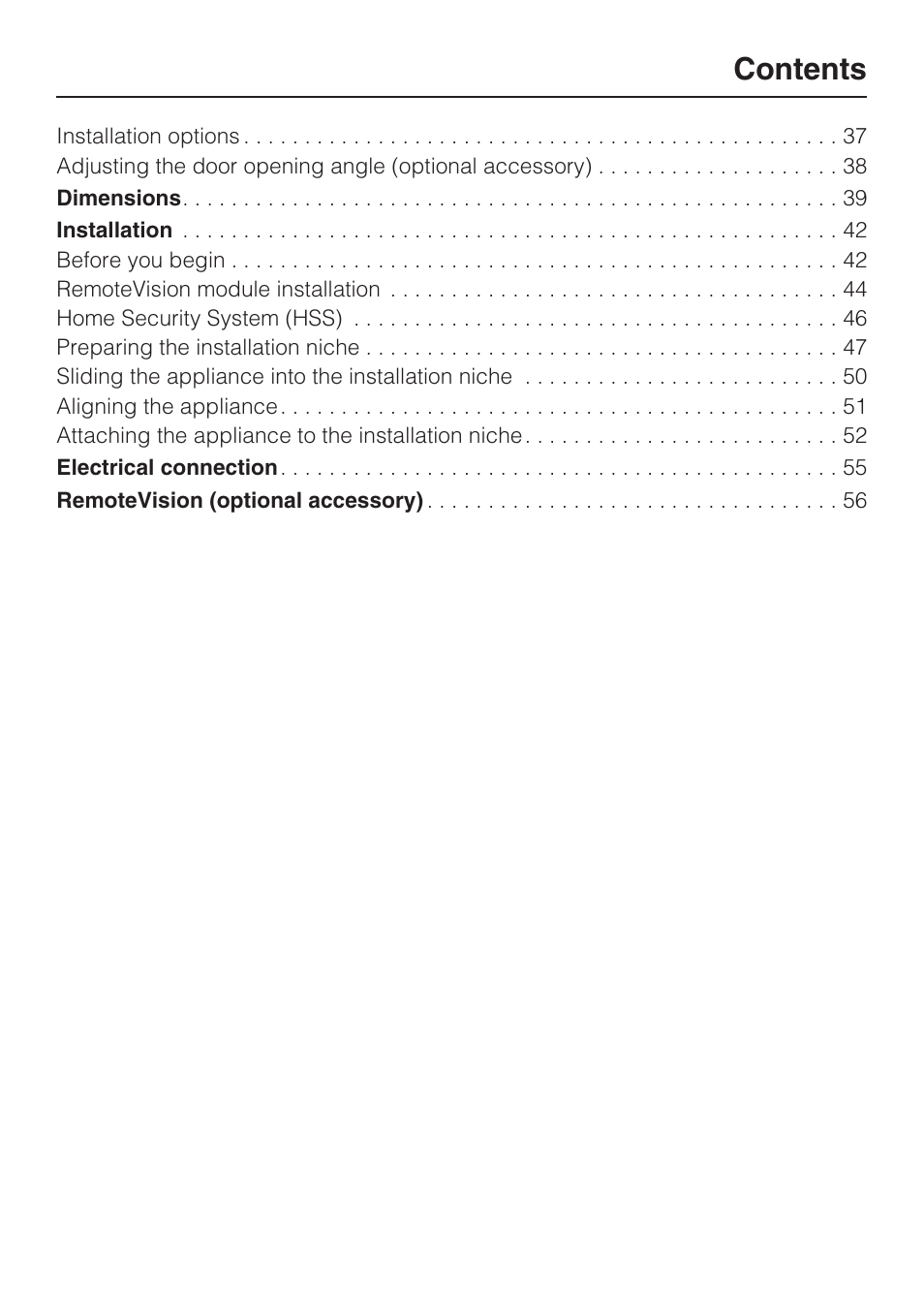 Miele KWT1611SF User Manual | Page 3 / 60