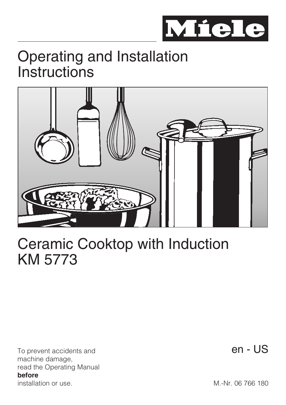 Miele KM5773 User Manual | 52 pages