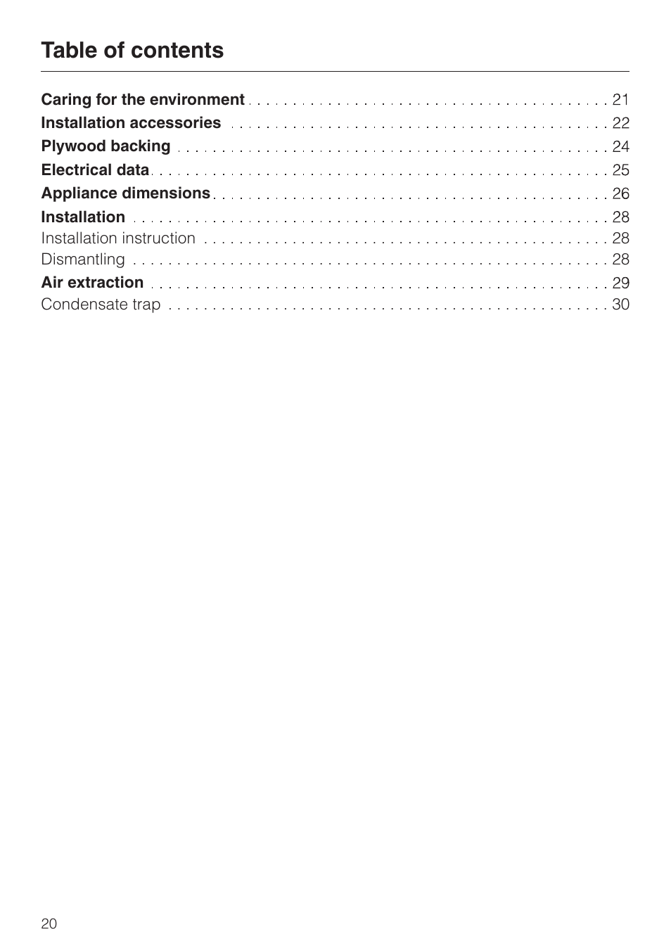 Miele DA 289-3 User Manual | Page 20 / 32