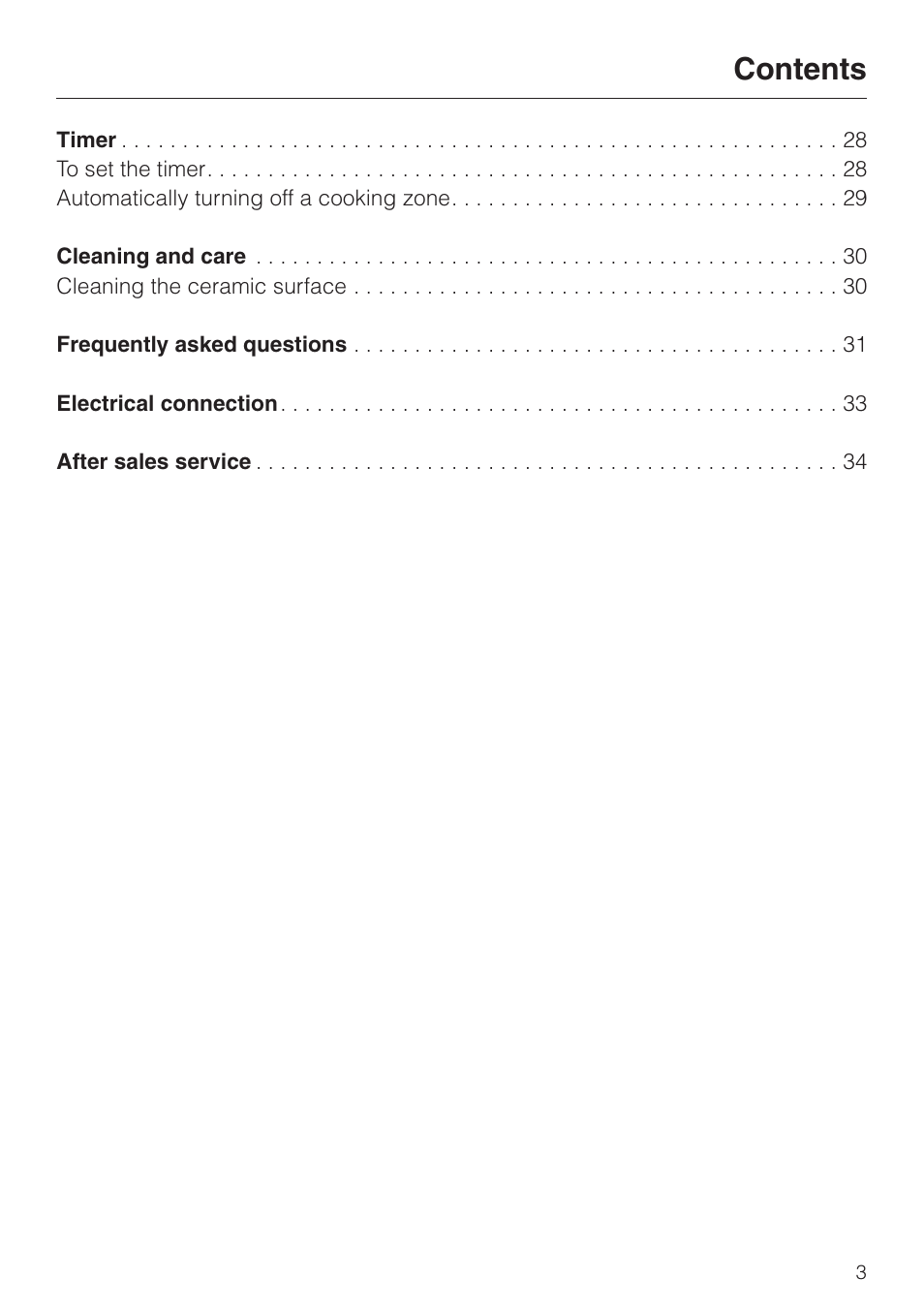 Miele KM 451 User Manual | Page 3 / 36