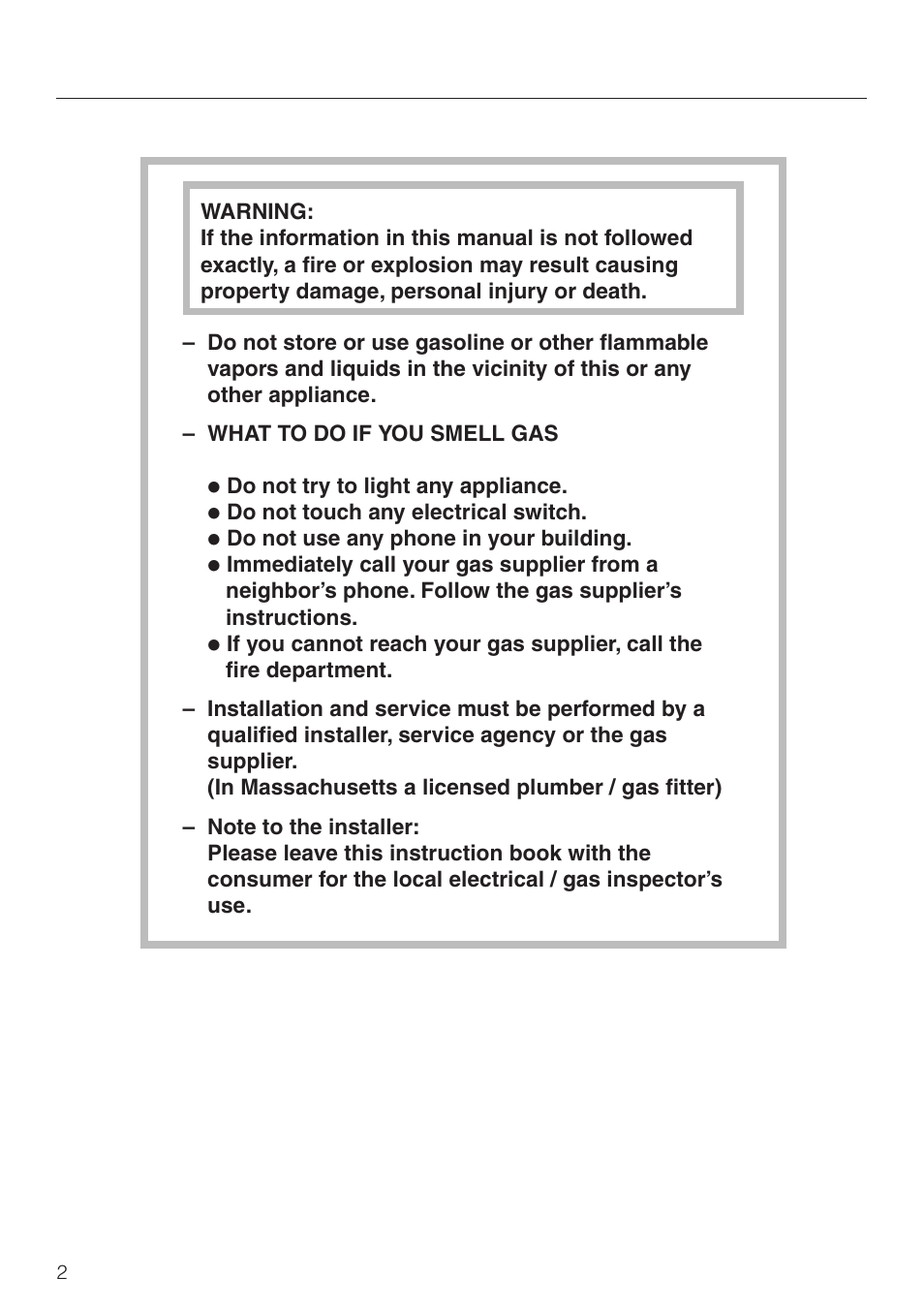 Miele KM 342 User Manual | Page 2 / 20