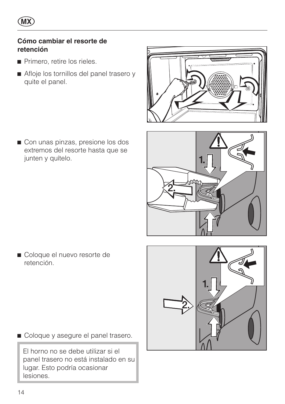 Miele HGE 60 User Manual | Page 14 / 20