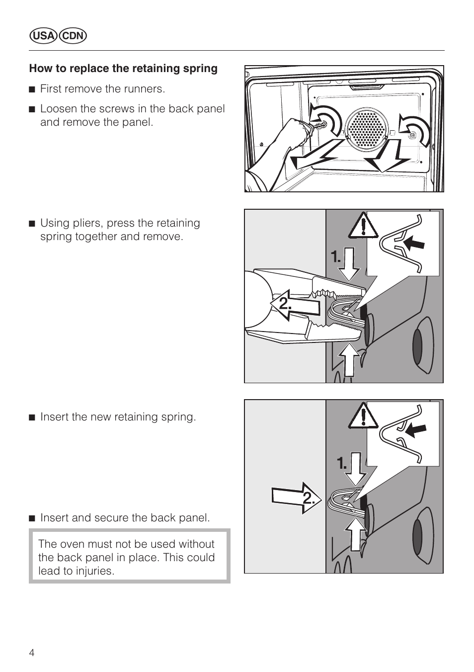 Miele HGE 60 User Manual | Page 4 / 20