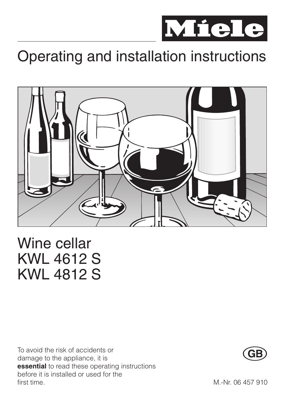 Miele KWL 4812 S User Manual | 32 pages