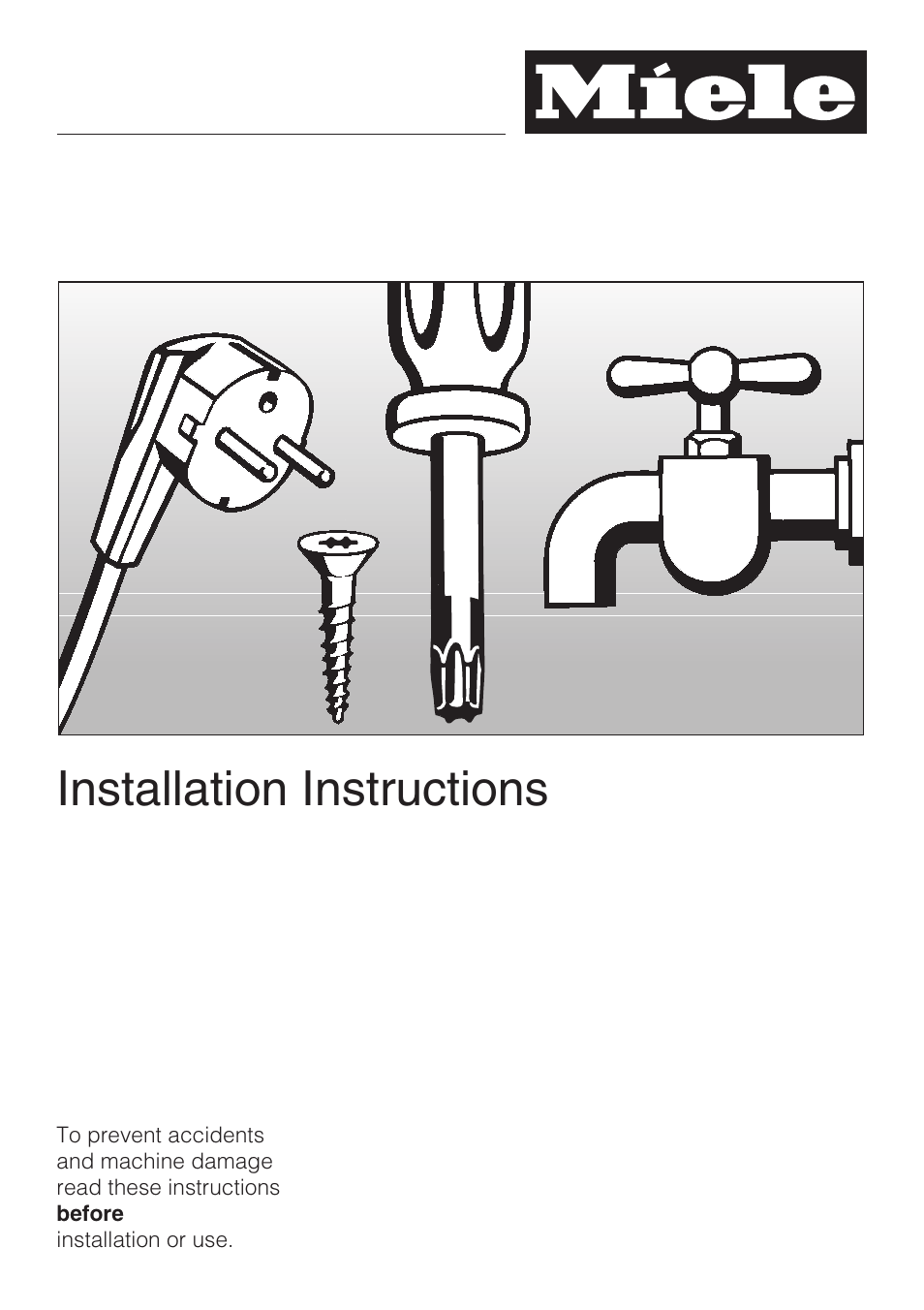 Installation instructions 41, Installation instructions | Miele TOUCHTRONIC W 4802 User Manual | Page 45 / 56