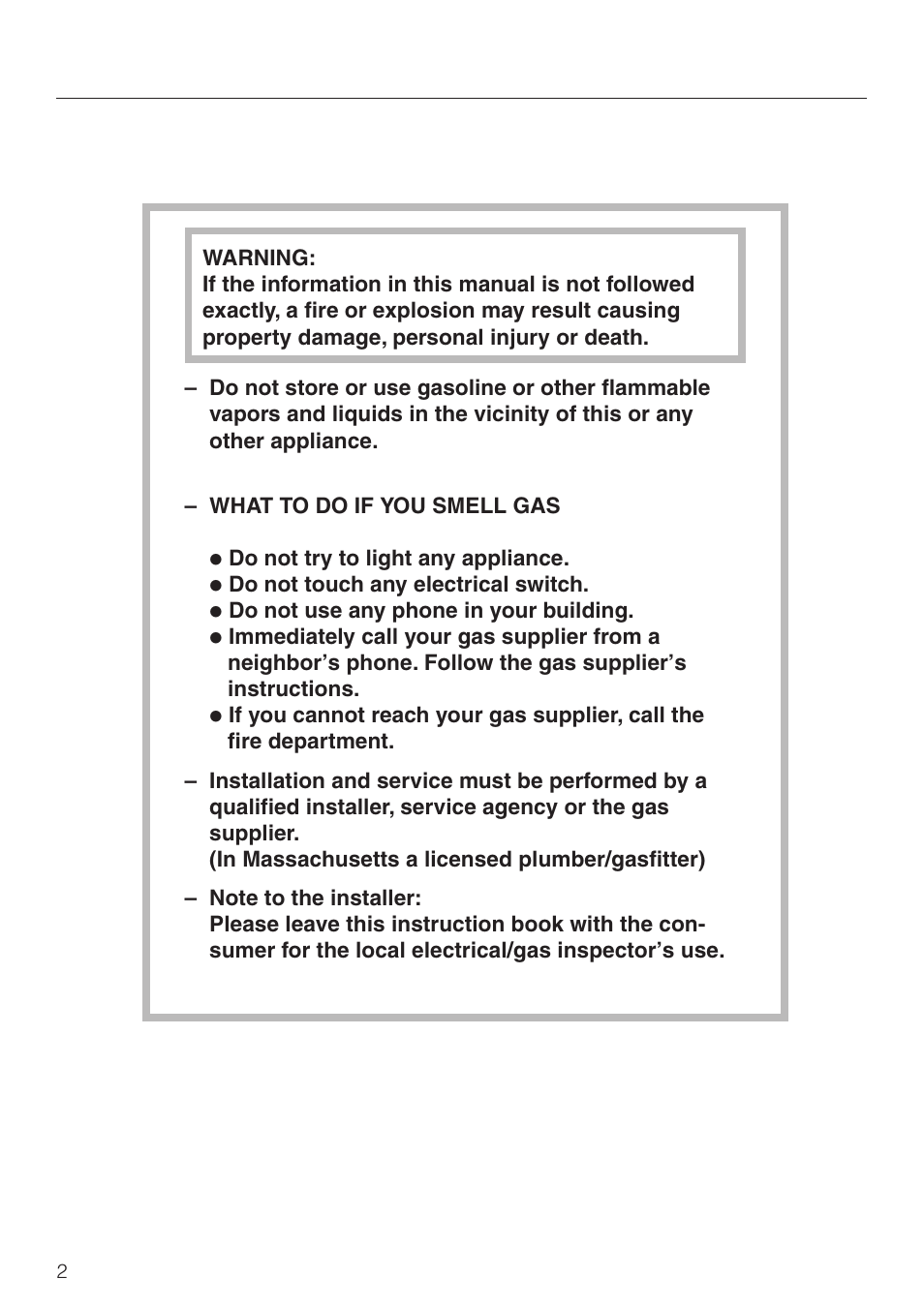 Miele KM 344 User Manual | Page 2 / 24
