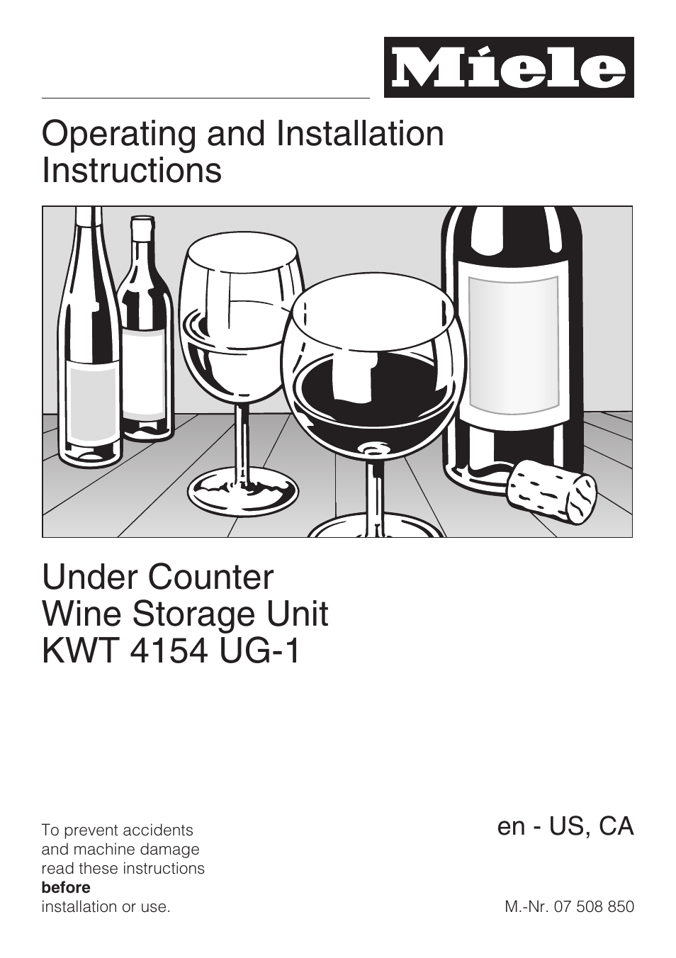 Miele KWT4154UG1 User Manual | 36 pages