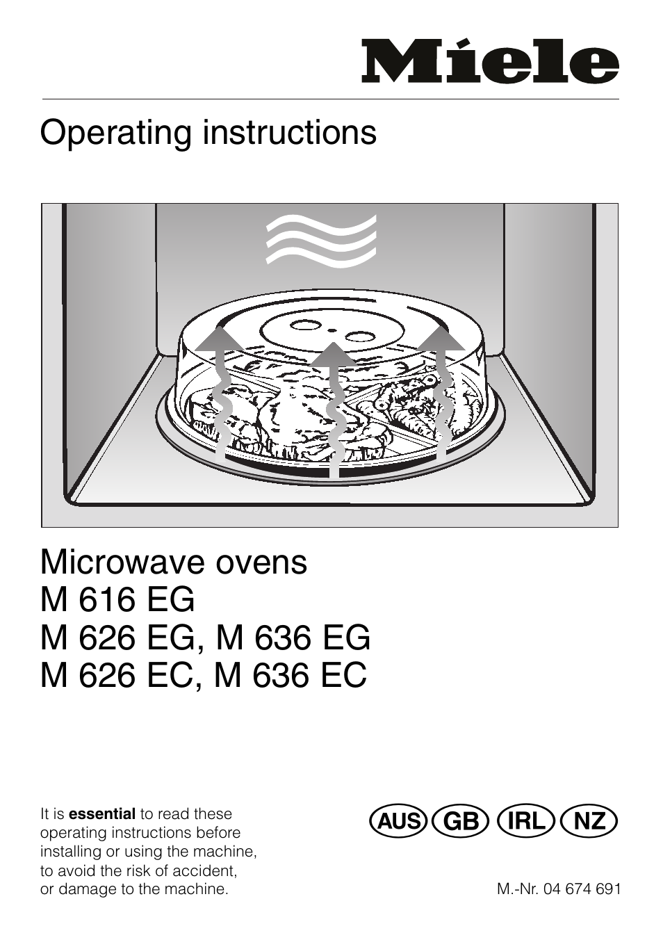 Miele M 636 EG User Manual | 44 pages