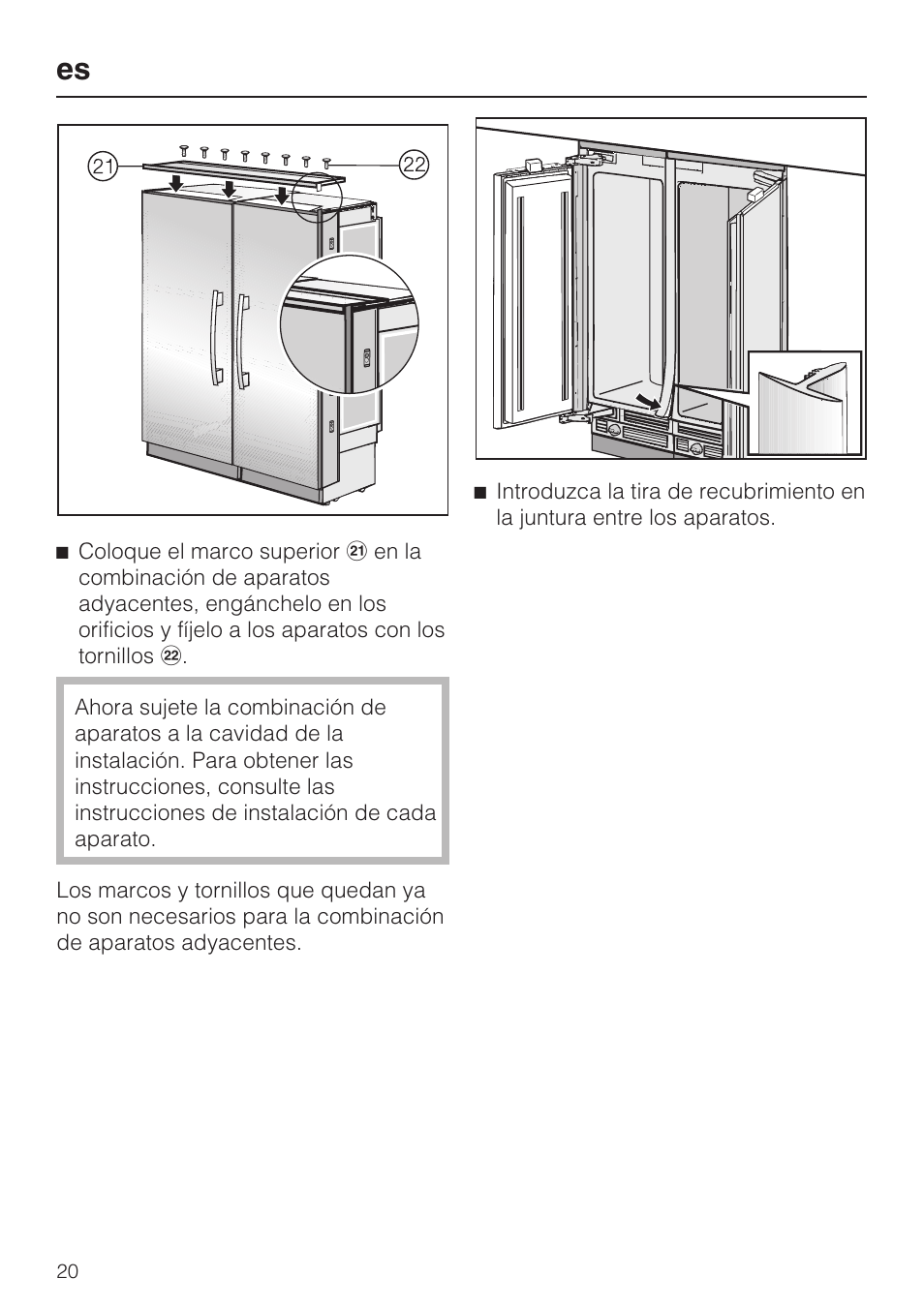 Miele 07 343 771 User Manual | Page 20 / 24