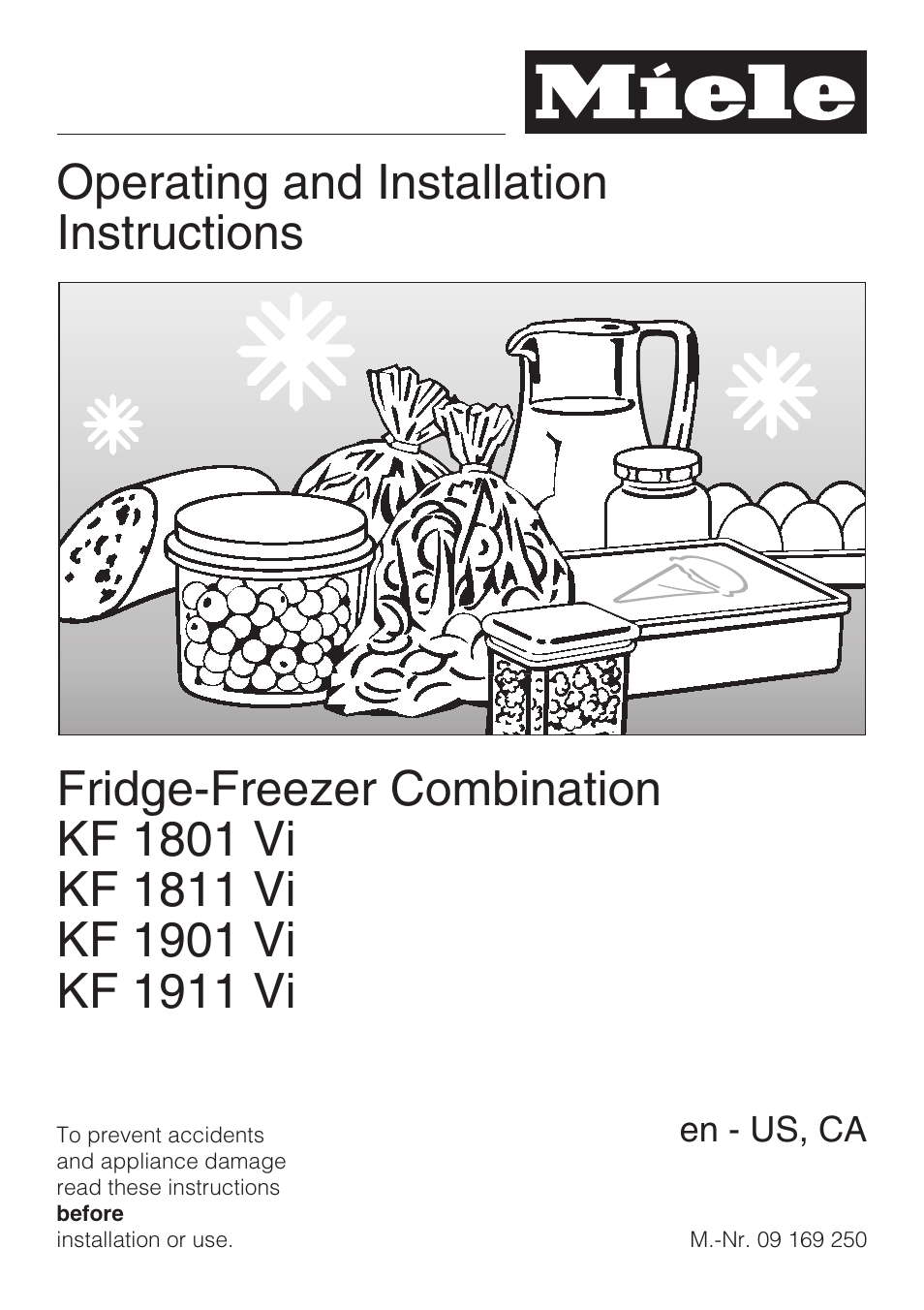 Miele KF1911VI User Manual | 84 pages